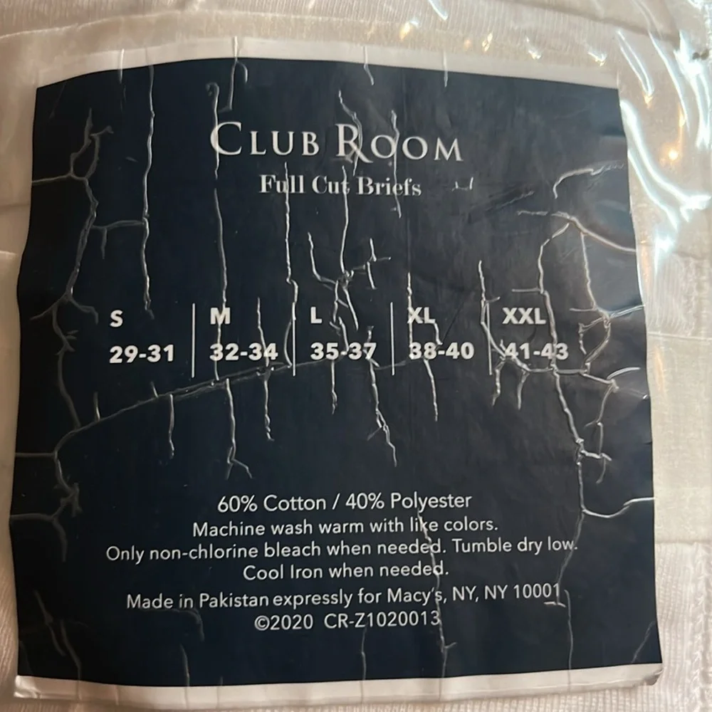 Club room full cut briefs